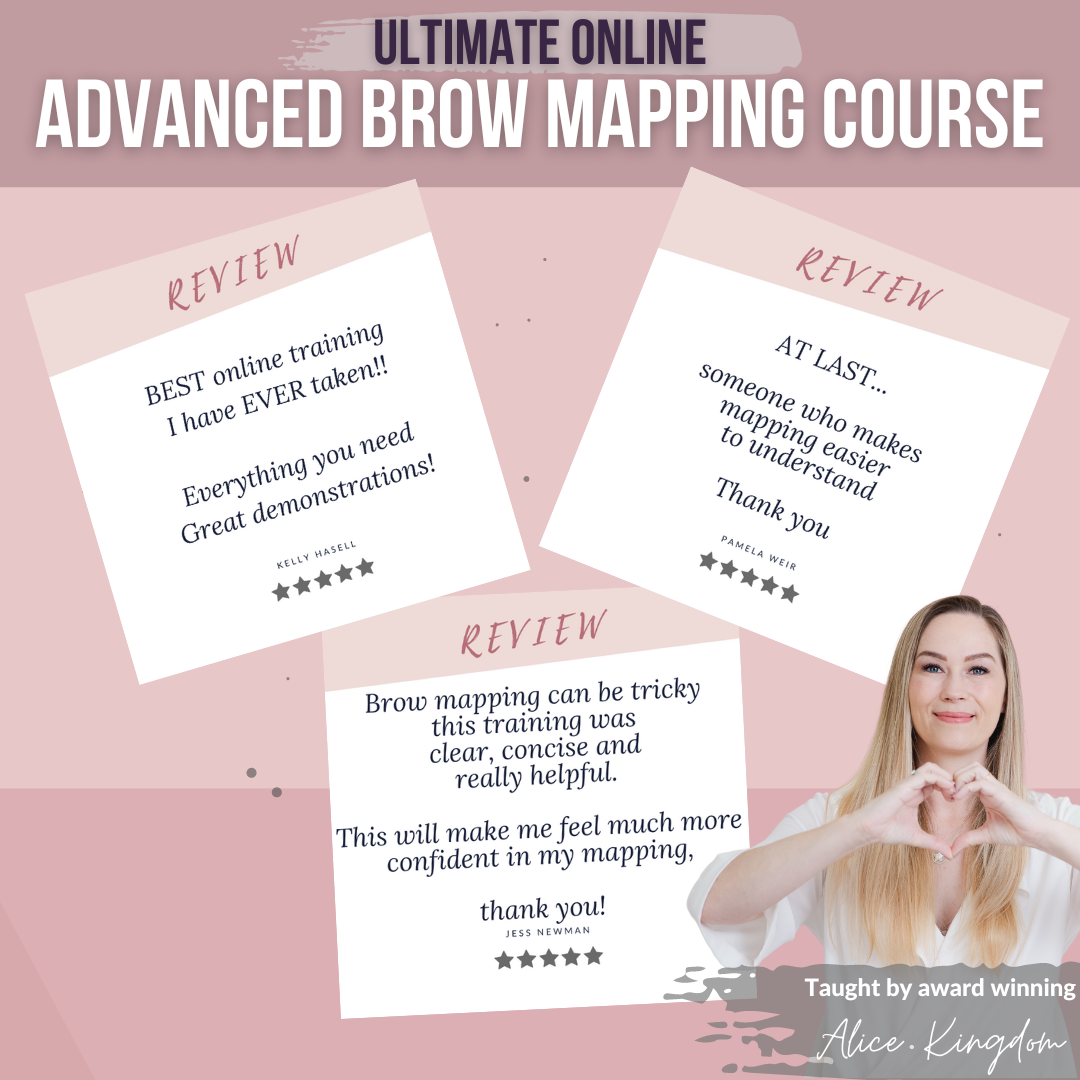 Ultimate Brow Mapping Course Online