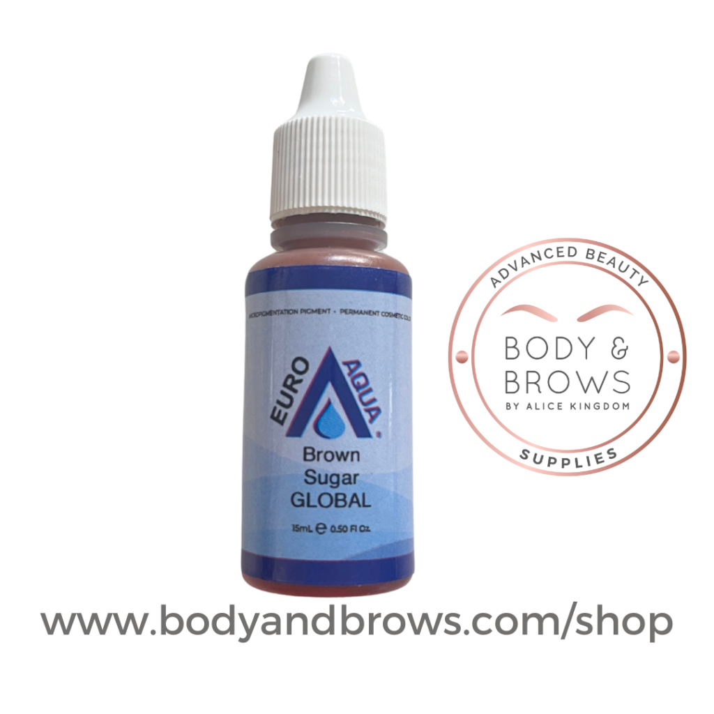 Li Pigments GLOBAL/REACH Aqua Brown Sugar (Cappuccino) 15ml ( Permanent Makeup & Microblading)