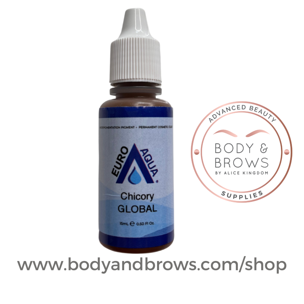 Li Pigments GLOBAL/REACH Aqua Chicory (Dark Toffee) 15ml ( Permanent Makeup & Microblading)