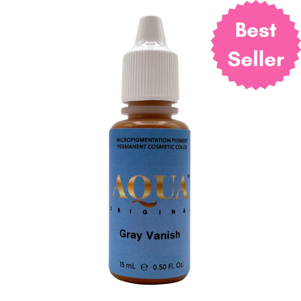 Gray Vanish Modifier - Li Pigments Aqua 15ml (Permanent Makeup & Microblading Grey Vanish)