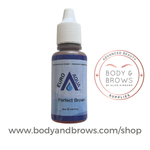 Li Pigments GLOBAL/REACH Aqua Perfect Brown (Classic Brown) 15ml (Permanent Makeup & Microblading)