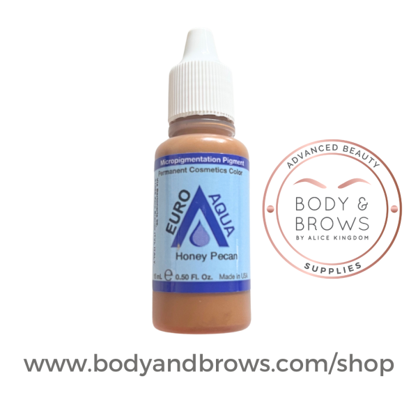 Honey Peacn Euro Aqua Li Pigments REACH Compliant Monica Ivani Pigments Permanent Makeup